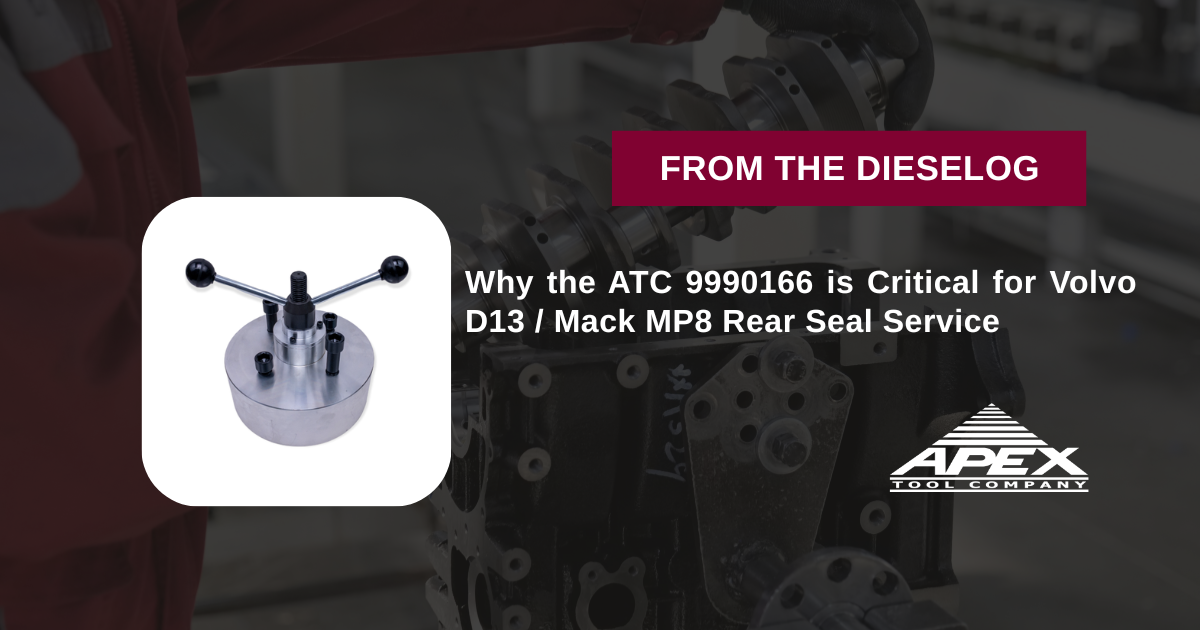 Why the ATC 9990166 is Critical for Volvo D13 / Mack MP8 Rear Seal Service